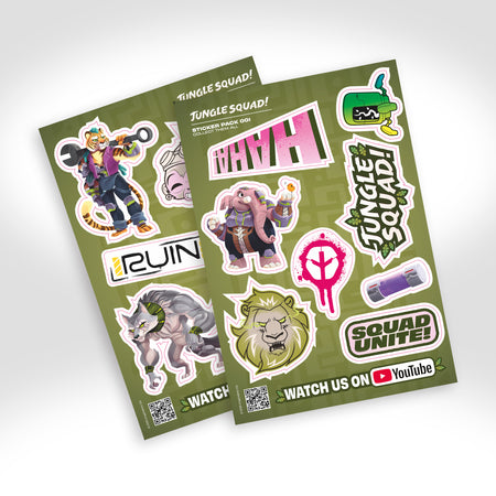 Jungle Squad Sticker Pack